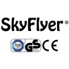SkyFlyer Ring 2v1, 244 cm, vnútorná/ vonkajšia sieť, Zelena