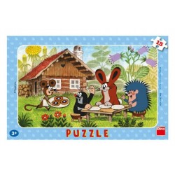 Puzzle Krtko na návšteve 29,5 x 19 cm