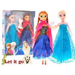 Freeze, spievajúca Anna a Elsa + Olaf