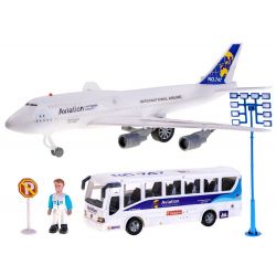 Zostava Letisko – lietadlo + autobus