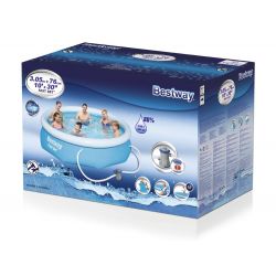 Bestway 57270 samonosný bazén, 305 x 76 cm, 4v1 s kartušovou filtráciou + filter