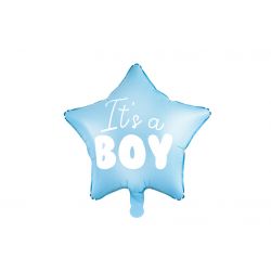 Fóliový balón v tvare hviezdy- It's a boy