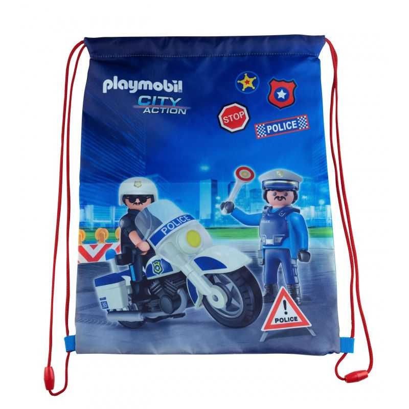 PLAYMOBIL® Police- vrecúško na prezuvky 
