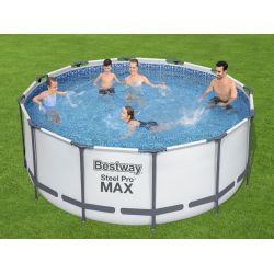 Bestway 56420 bazén s konstrukcí 366 x 122 cm, 7v1 + žebří