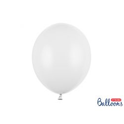 Pastelové biele balóny- 30cm