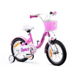 RoyalBaby Detský bicykel Chipmunk MM, 14“, Ružový