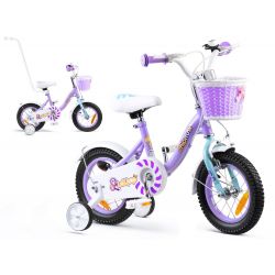 RoyalBaby Detský bicykel Chipmunk MM, 12“, Fialovy