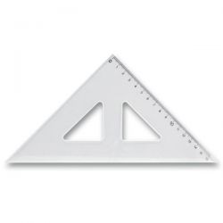 Trojuholník s ryskou, 16 cm