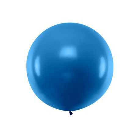 Okrúhly balón 1m, pastel námornícka modrá
