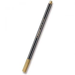 Stabilo Pen 68 Metallic, zlatá