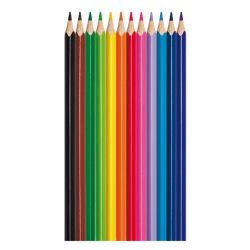 Farebné pastelky Maped Color´Peps, 12 farieb + strúhadlo