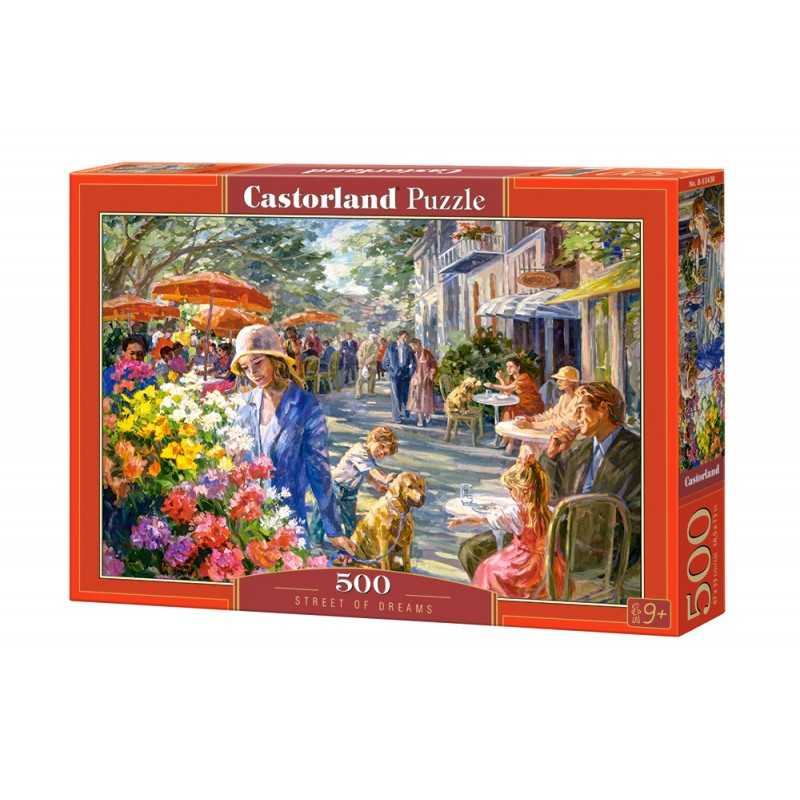Castorland Puzzle Ulička snů, 500 dílů