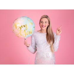 Fóliový balón- Boy or Girl 35 cm, mix