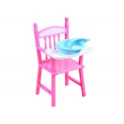 Stolička pre bábiku + príslušenstvo