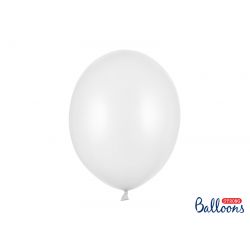 Balón Strong – Metalický biely 30cm