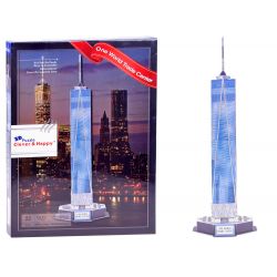 3D Puzzle World Trade Center New York, 23 dielov