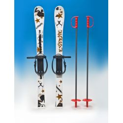 Detské lyže s palicami 90cm
