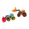 Traktor s čelnou lyžicou, 2 farby