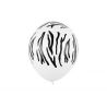 Balóny 30 cm, Zebra