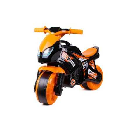Odrážadlo motorka oranžovo-čierna