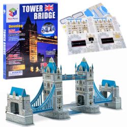 3D Puzzle most Tower Bridge, 41 dielov