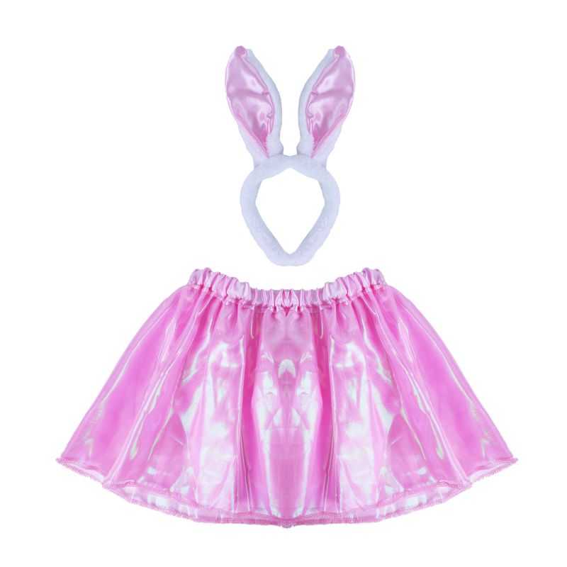 Detský kostým Zajačik – TUTU sukňa s čelenkou