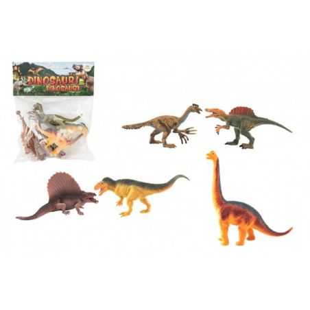 Figúrky Dinosaurus - 16-18cm, 5ks