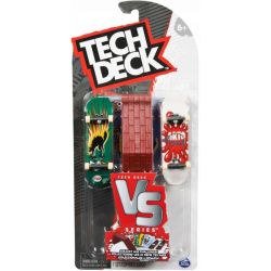 Tech Deck Prstový skateboard 2ks + prekážka