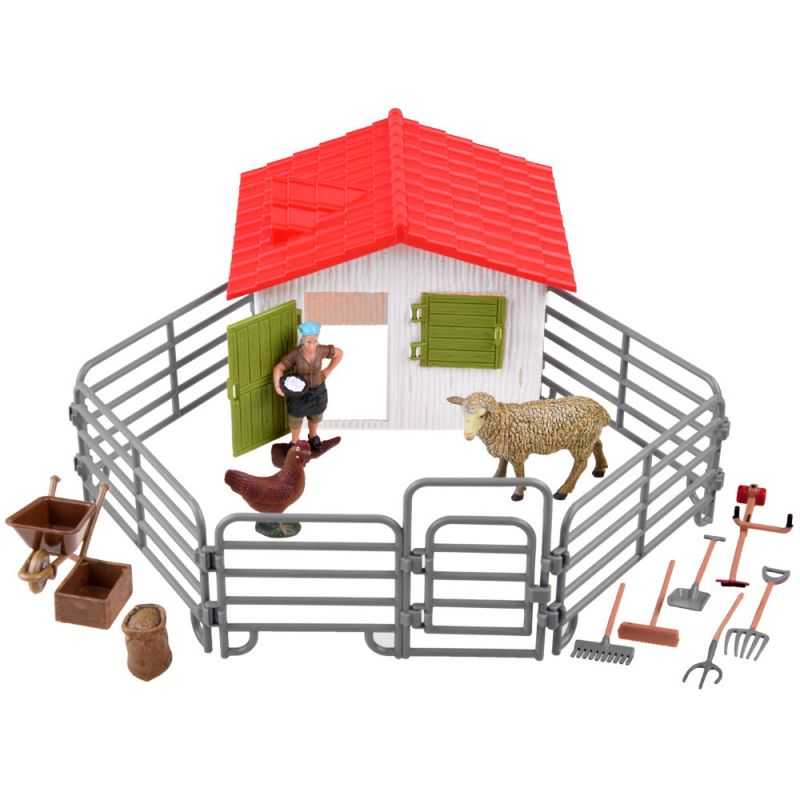Farma - stodola so zvieratkami