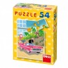 Mini puzzle Krteček 54 dílků