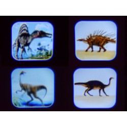 Projektor baterka Dinosauři, 24 obrázků
