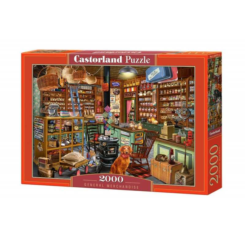Castorland Puzzle Obchod se smíšeným zbožím, 2000 dílků