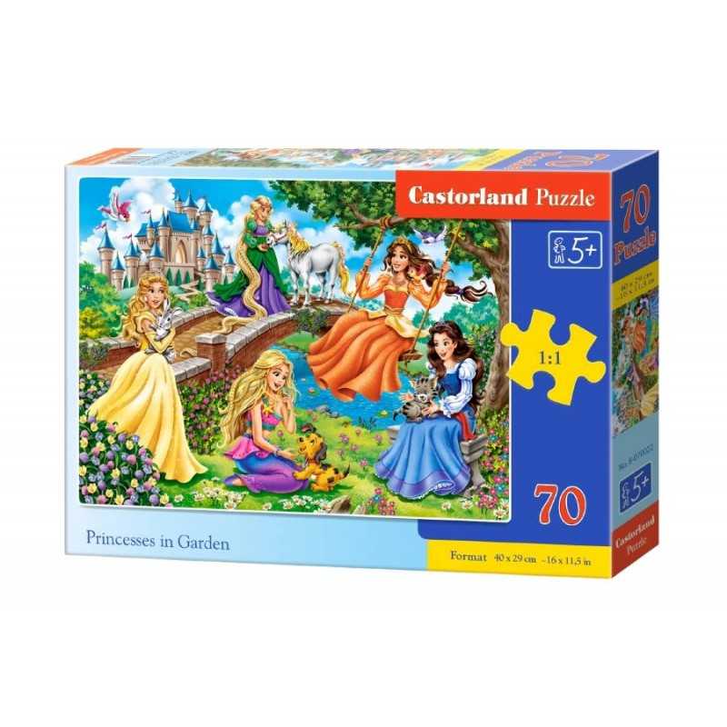 Castorland Puzzle Princezny v zahradě, 70 dílků