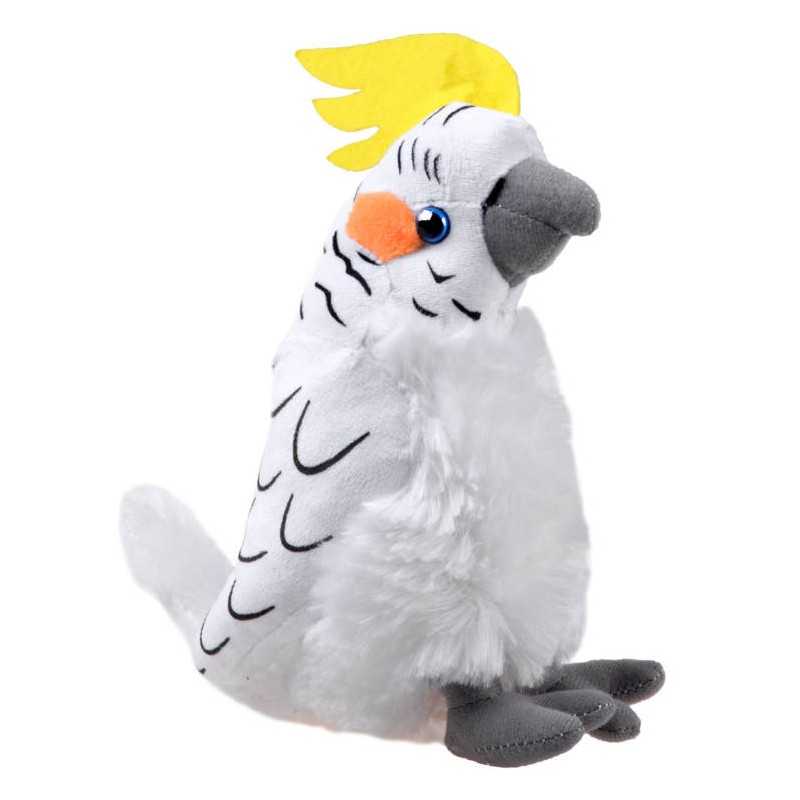 Beppe plyšový Papoušek bílý 17cm