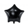 Fóliový balón Hvězda, 48cm, černá