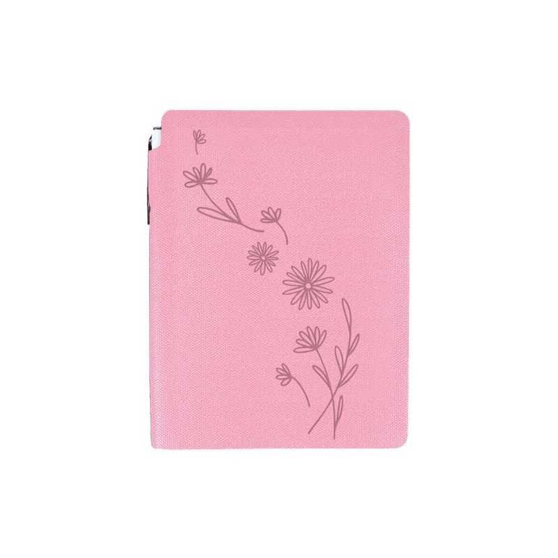 Zápisník s perom- ružový
