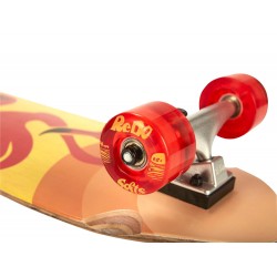 ReDo Dřevěný skateboard Flaming