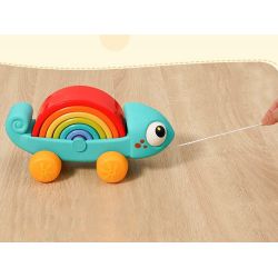 Dúhový chameleón – montessori hračka