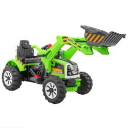 Detský elektrický traktor s lyžicou