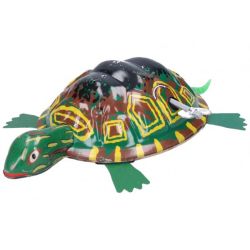 Naťahovacia kovová korytnačka