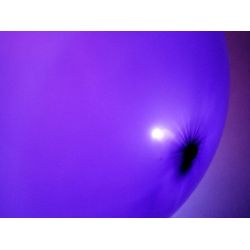 Barevné svítící LED balóny, 5ks, 30cm