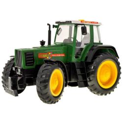 Veľký traktor na diaľkové ovládanie s vlečkou, 70 cm, nabíjateľná batéria
