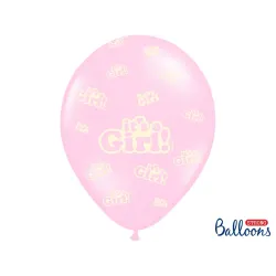 Balón bielo-ružová Mix