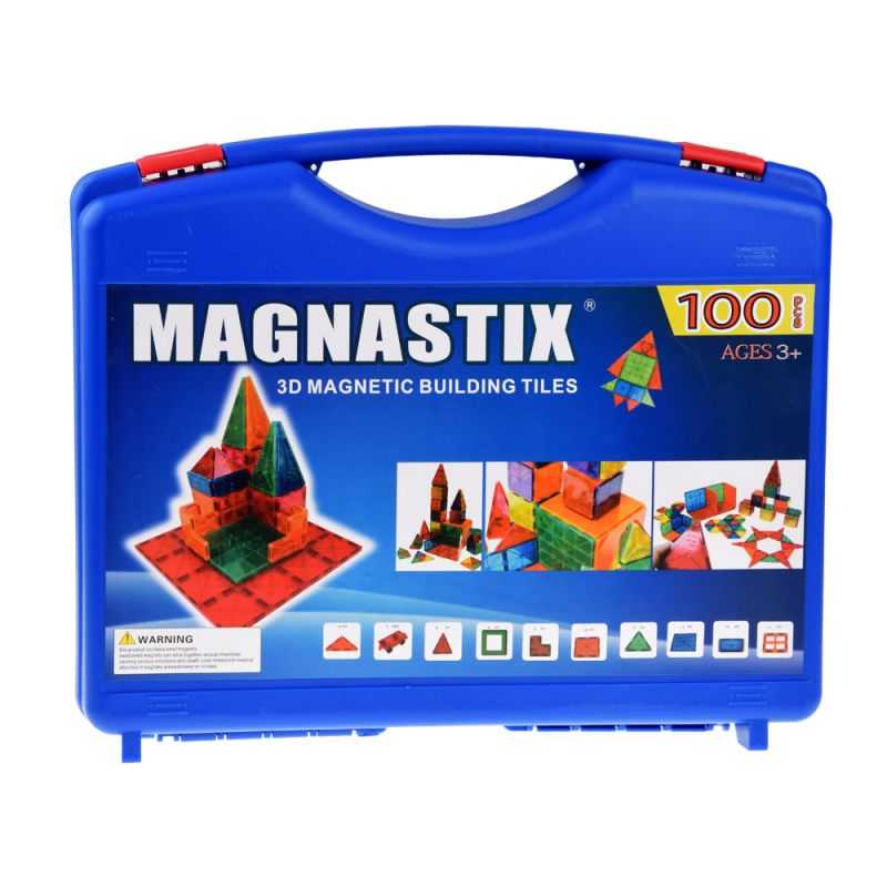 Magnastix – Magnetická skladačka, 100ks