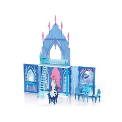 Veľký palác Ľadové kráľovstvo + bábika Elsa a Olaf