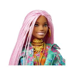 Barbie Extra štýlová bábika + myška DJ,