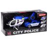 Policajný set - auto, helikoptéra + svetlo a zvuk