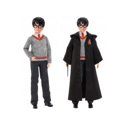 Bábika Harry Potter v školskej uniforme Chrabromil + prútik