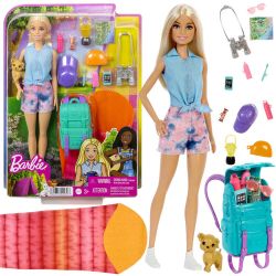 Bábika Barbie Malibu kempovanie + doplnky